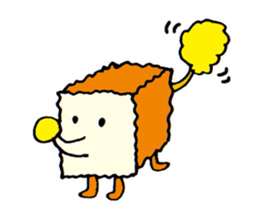 tofu and fishcake sticker #8285124