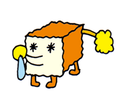 tofu and fishcake sticker #8285126