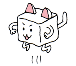tofu and fishcake sticker #8285128