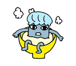 tofu and fishcake sticker #8285136