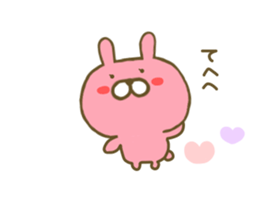 Rabbit Usahina Love sticker #8285164