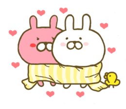 Rabbit Usahina Love sticker #8285182