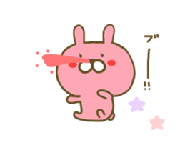 Rabbit Usahina Love sticker #8285187