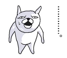 Very annoying rabbit! sticker #8285354