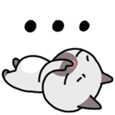 A timid cat, Oddi sticker #8285414