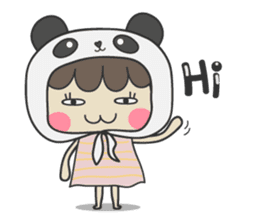 Missy Pandy and her Honey Panda sticker #8285756