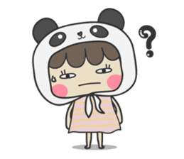 Missy Pandy and her Honey Panda sticker #8285757