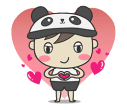 Missy Pandy and her Honey Panda sticker #8285758