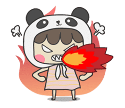 Missy Pandy and her Honey Panda sticker #8285760