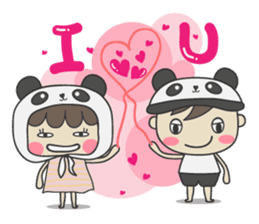 Missy Pandy and her Honey Panda sticker #8285764