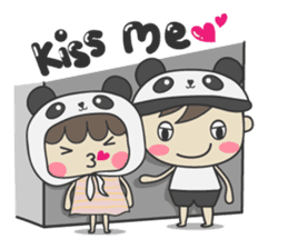 Missy Pandy and her Honey Panda sticker #8285765