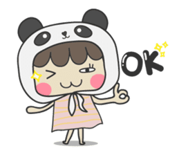 Missy Pandy and her Honey Panda sticker #8285766
