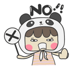 Missy Pandy and her Honey Panda sticker #8285778