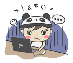 Missy Pandy and her Honey Panda sticker #8285781