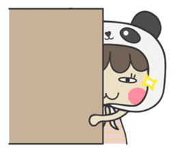 Missy Pandy and her Honey Panda sticker #8285790