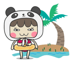 Missy Pandy and her Honey Panda sticker #8285792
