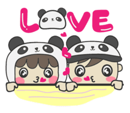 Missy Pandy and her Honey Panda sticker #8285794