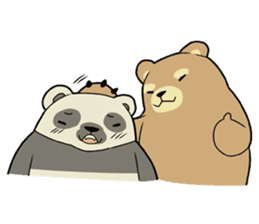 Kuma & Friends by Kaoru sticker #8285840