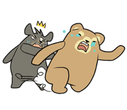 Kuma & Friends by Kaoru sticker #8285848
