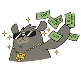 Kuma & Friends by Kaoru sticker #8285849