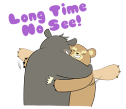 Kuma & Friends by Kaoru sticker #8285861