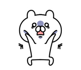 Reaction bear! sticker #8287318