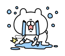 Reaction bear! sticker #8287329