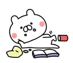 Reaction bear! sticker #8287332