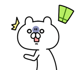 Reaction bear! sticker #8287336