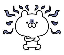Reaction bear! sticker #8287341