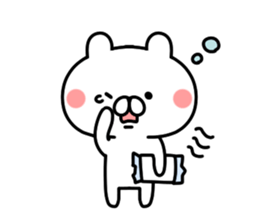 Reaction bear! sticker #8287344