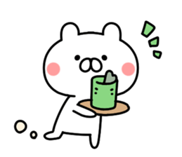 Reaction bear! sticker #8287350
