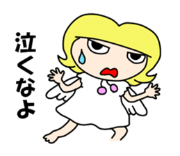 Cheeky angel 1 sticker #8288558