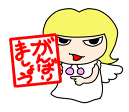 Cheeky angel 1 sticker #8288564