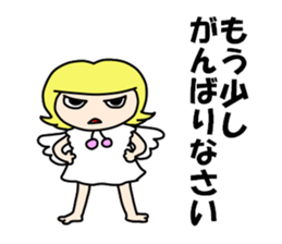 Cheeky angel 1 sticker #8288565