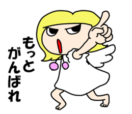 Cheeky angel 1 sticker #8288566