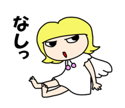 Cheeky angel 1 sticker #8288568