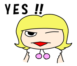 Cheeky angel 1 sticker #8288571