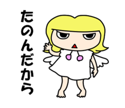 Cheeky angel 1 sticker #8288575