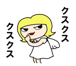 Cheeky angel 1 sticker #8288580