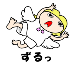 Cheeky angel 1 sticker #8288583