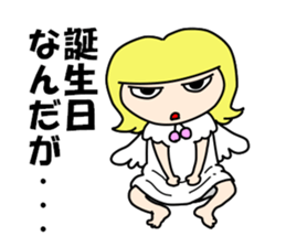 Cheeky angel 1 sticker #8288584