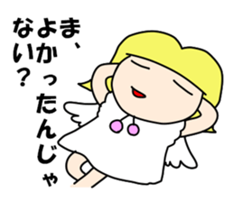 Cheeky angel 1 sticker #8288586