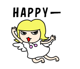 Cheeky angel 1 sticker #8288587