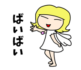 Cheeky angel 1 sticker #8288588