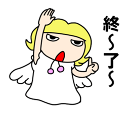 Cheeky angel 1 sticker #8288590