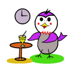 From daily life to an event, swallow sticker #8288654