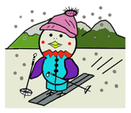 From daily life to an event, swallow sticker #8288670