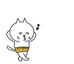 CAT of stomach band sticker #8288696