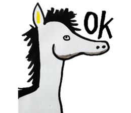 What, anyway, bird and animal sticker sticker #8288762